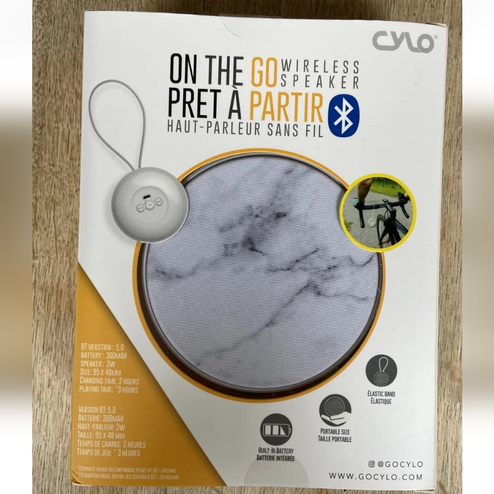 CYLO on The Go Wireless Speaker BNIB